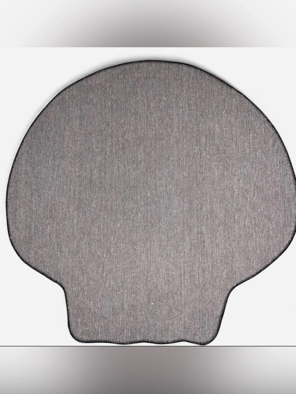 Black Heart-Eye Skull Door Mat